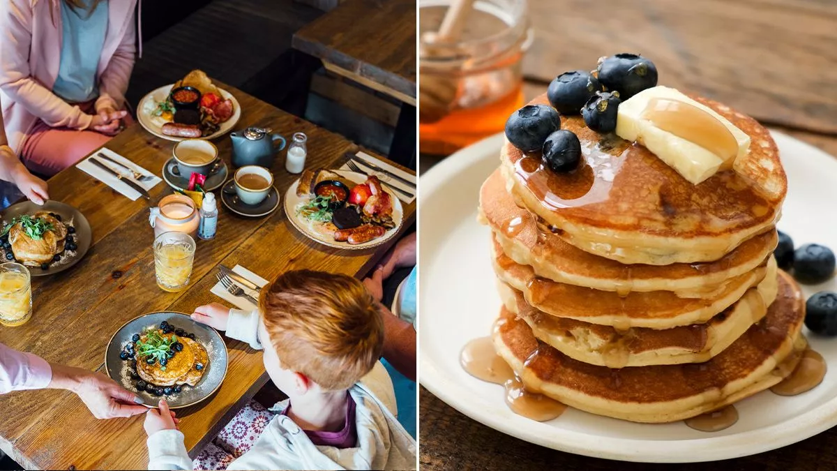 All-you-can-eat bottomless pancakes that will delight the whole family